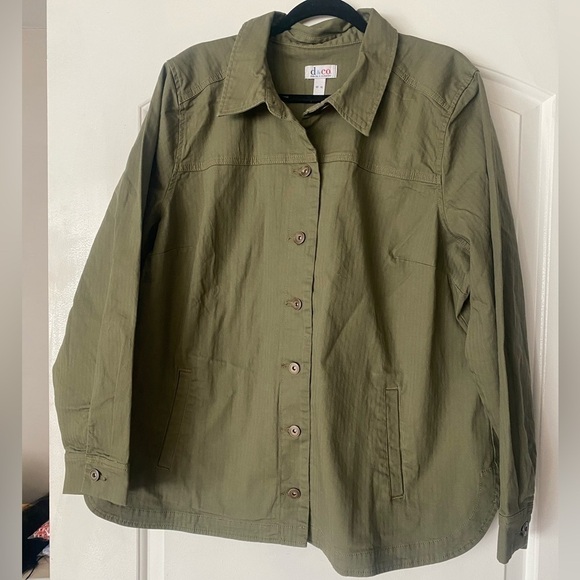 D&Co. Long Sleeve Button Down Shirt Sz XL - Picture 4 of 4